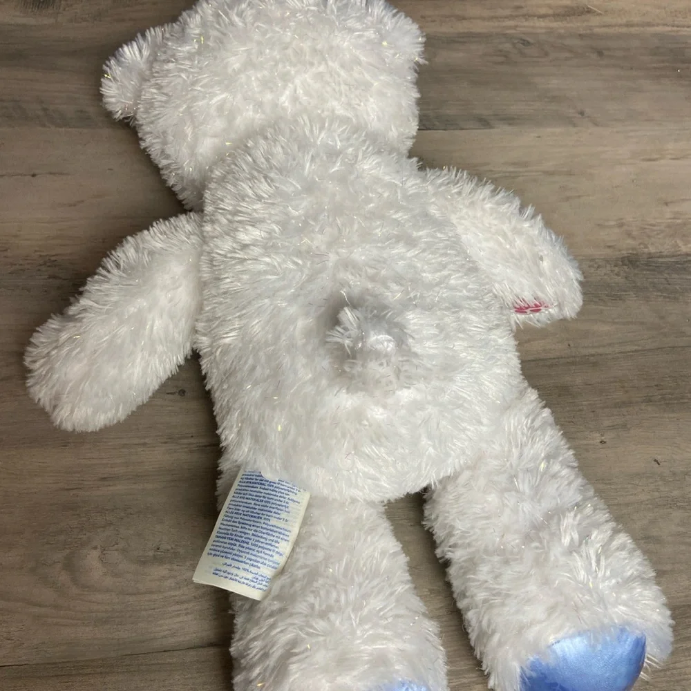 Build A Bear 2019 Disney *Frozen 2* Elsa* White Sparkle Bear, 17”‎